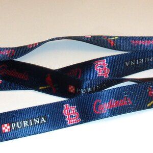 St. Louis Cardinals Baseball Dog Pet Leash- 69.5" Long Purina  Nylon  New